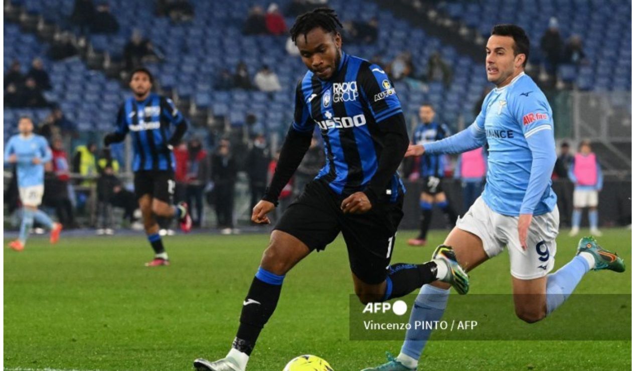 Cuánto quedó el partido Lazio vs Atalanta, Serie A Antena 2